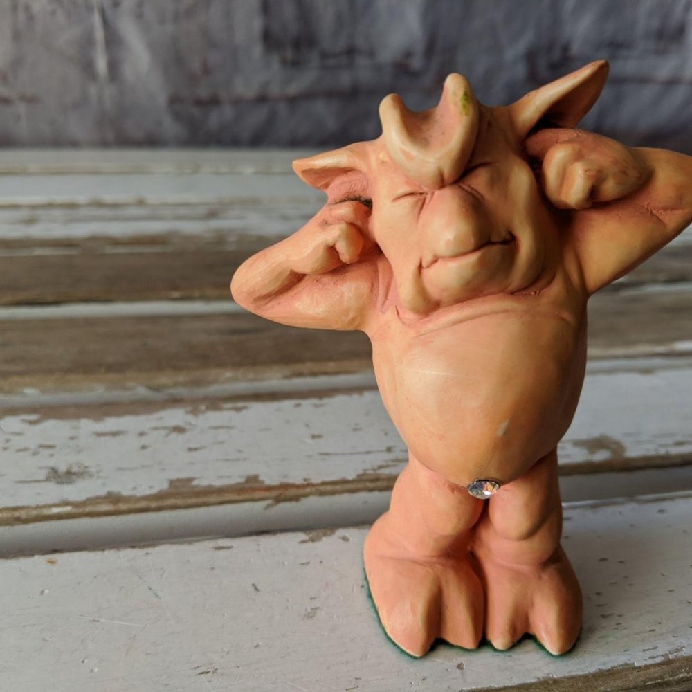 World of Krystonia Panton Dragon Figurine Gorphely